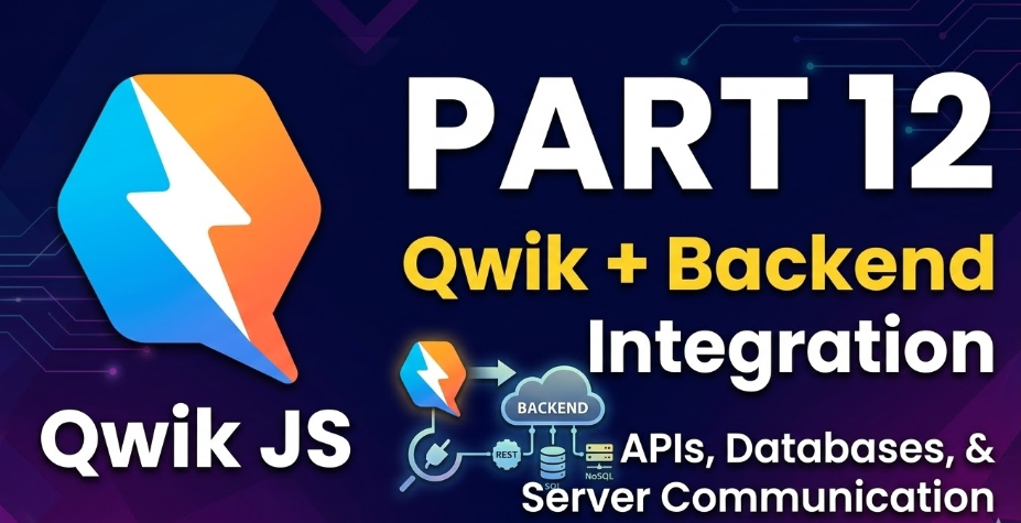 Qwik JS Tutorial – Part 12: Qwik + Backend Integration
